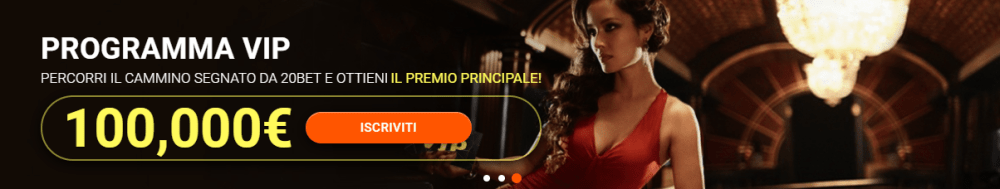 20bet programma VIP casinò 20bet programma VIP casinò